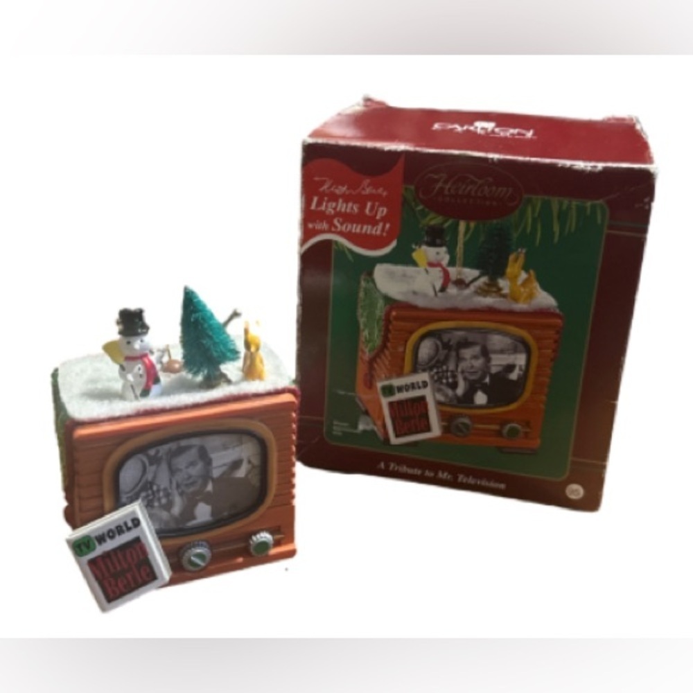 Vintage Milton Berle Heirloom Collectibles TV ornament